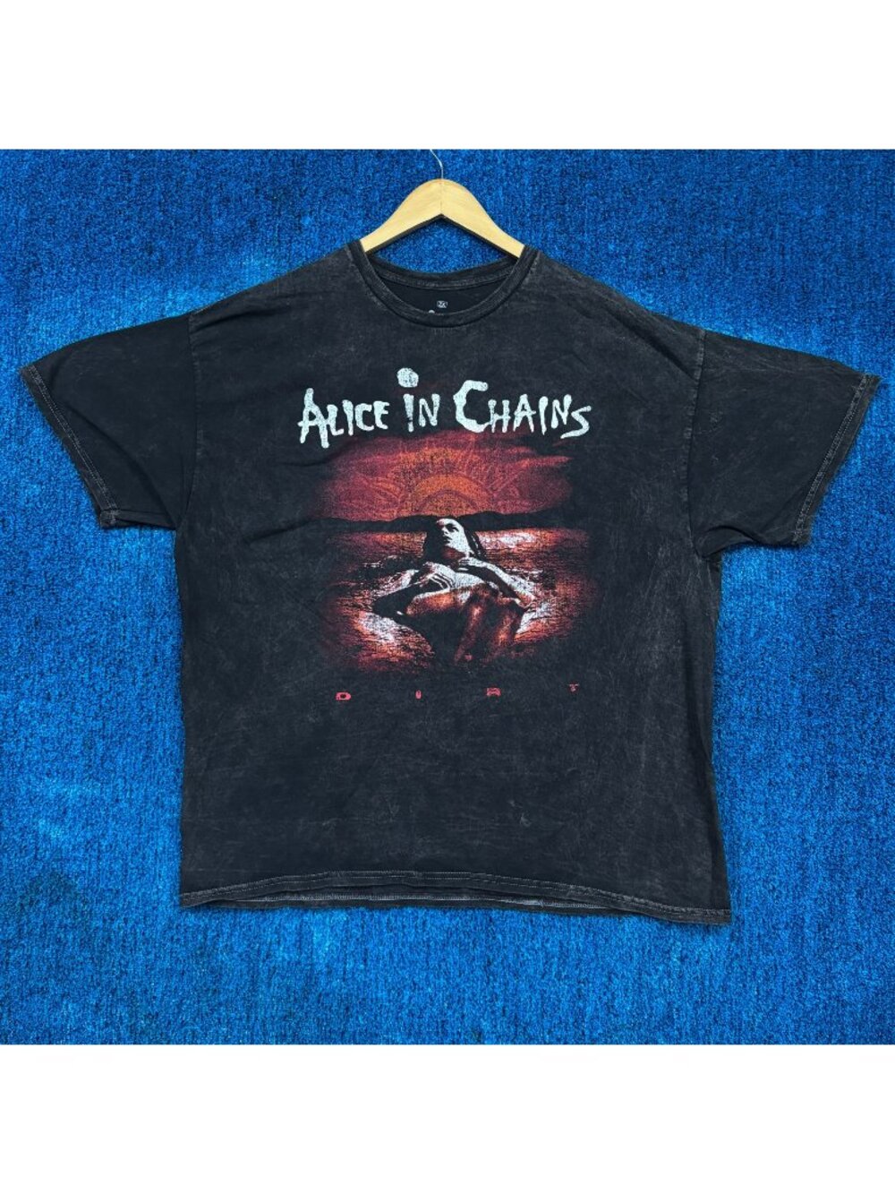 Alice In Chains Dirt Album Seattle WA Est 1987 Grunge Tee 2X